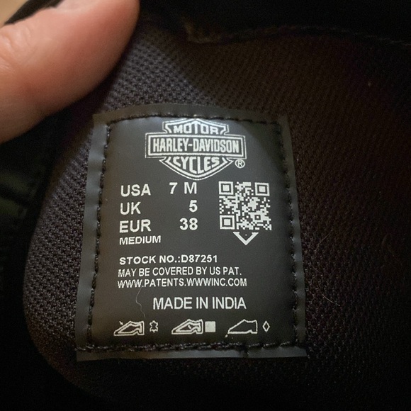 Harley-Davidson Women's Averhill Black or Lt. Beige 14" Motorcycle Boots D87251 - Picture 6 of 6